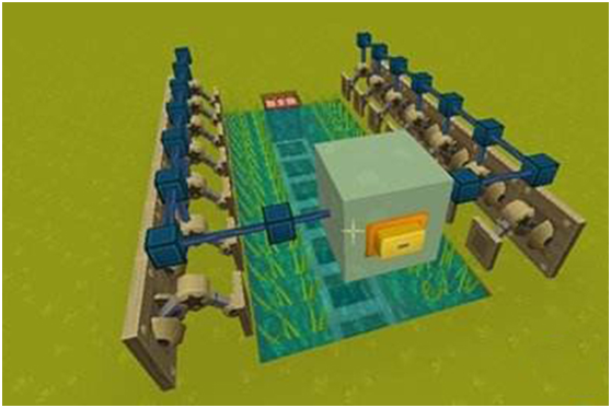 迷你世界自动水稻收割机怎么做 它的工作原理介绍